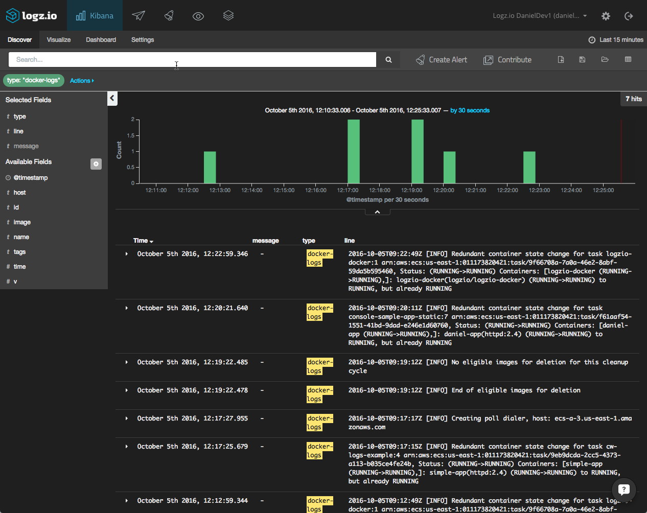 analyze the logs