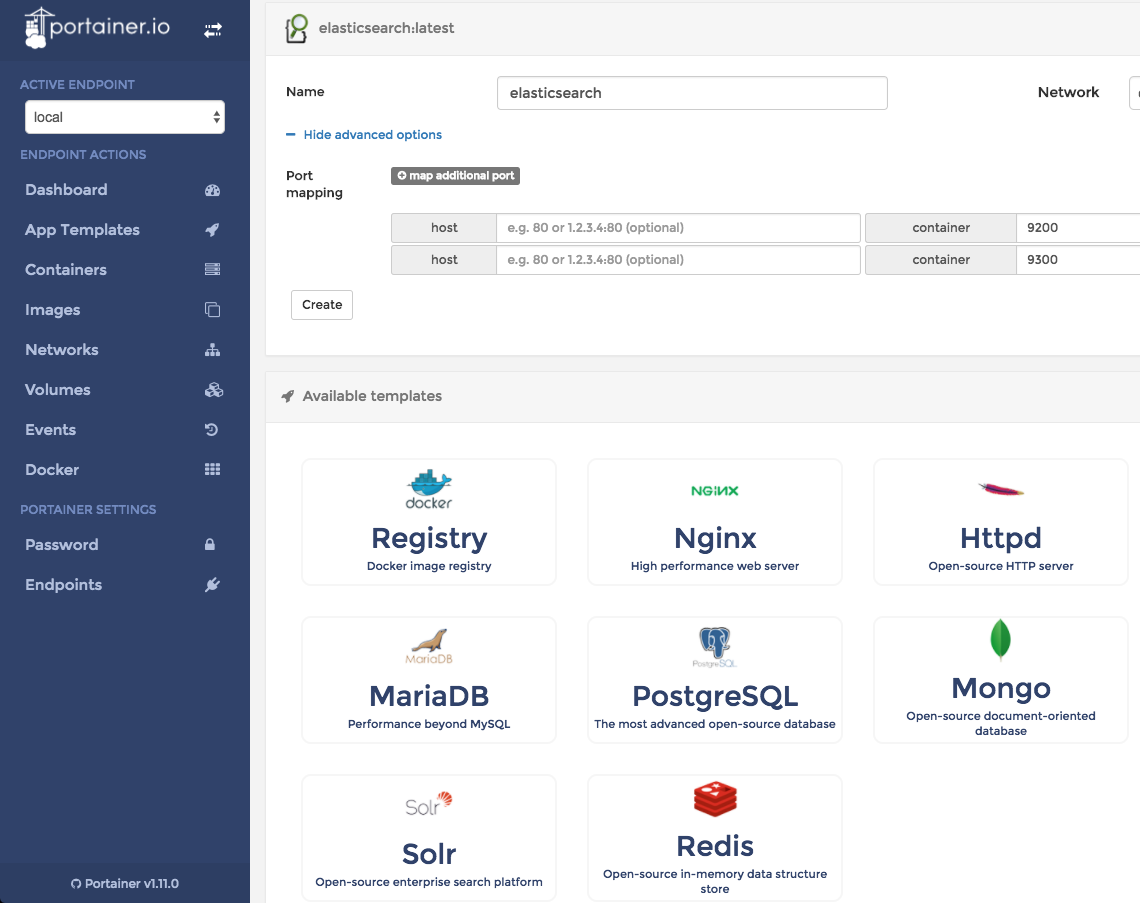 portainer app templates