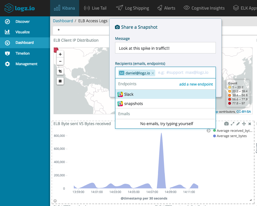 Kibana Snapshots