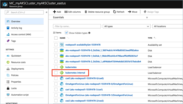 Native load balancer