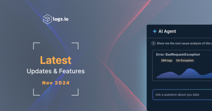 Latest Product Updates and Features in Logz.io | November 2024